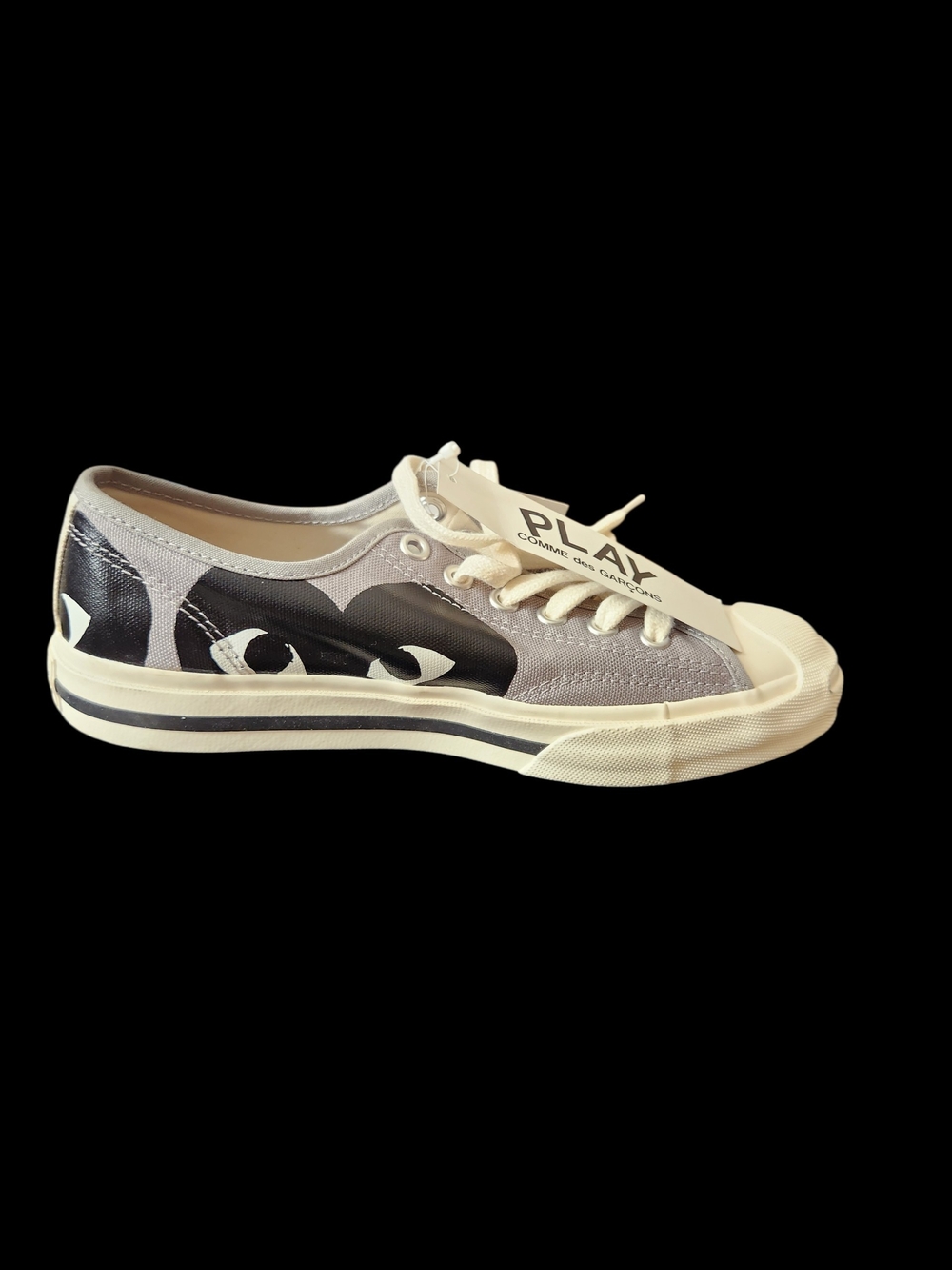 Comme des Garçons PLAY x Converse Low Top Sneaker - Gray/Black 6M (7.5W)